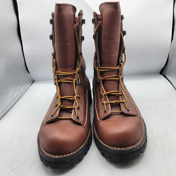 Danner Mens 9 Brown Boots Gore Tex Vibram Soles Work Wear Casual Walking - Picture 2 of 15